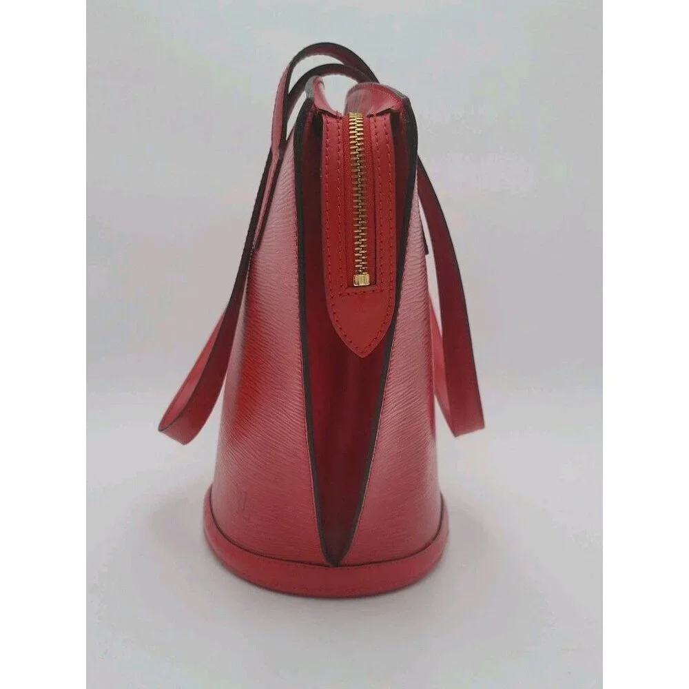 Auth Louis Vuitton Epi Red Saint Jacques Shopping‎ M52267 Shoulder bag SKS020280